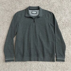 Ted Baker Knit Sweater Mens Size 4 (L) Quarter Zip